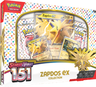 POKEMON Scarlet & Violet 3,5 151 - Ex-Box Zapdos